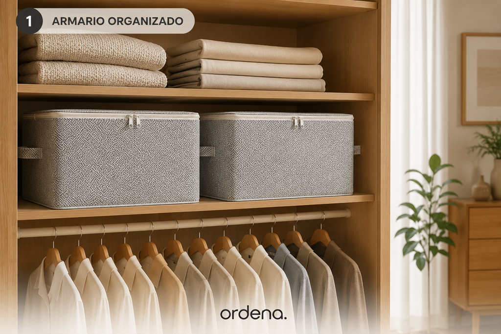 Organizador de Gran Capacidad para Ropa y Edredones