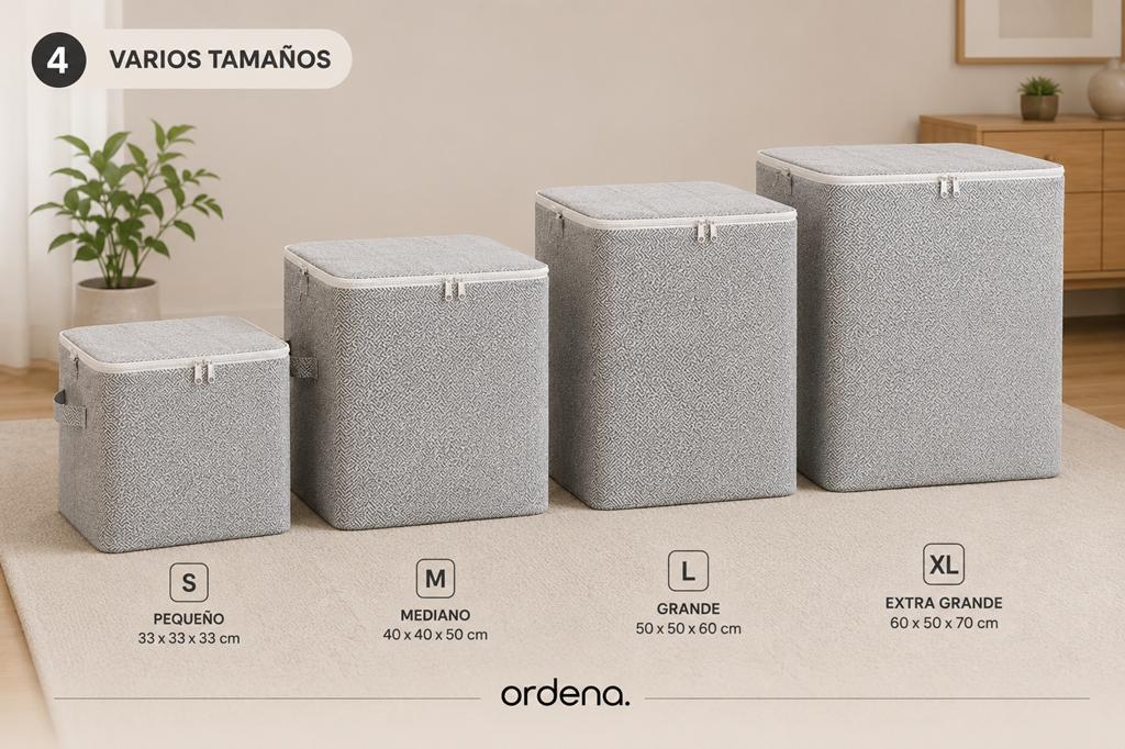 Organizador de Gran Capacidad para Ropa y Edredones
