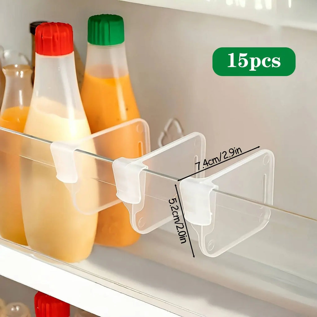 Organizadores Transparentes para Refrigerador | Set de 10, 15 o 20 Piezas