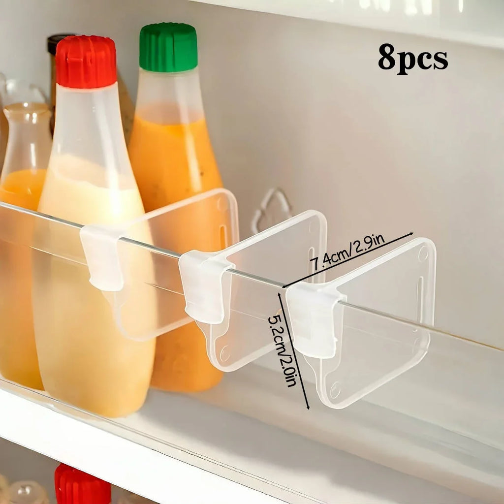 Organizadores Transparentes para Refrigerador | Set de 10, 15 o 20 Piezas