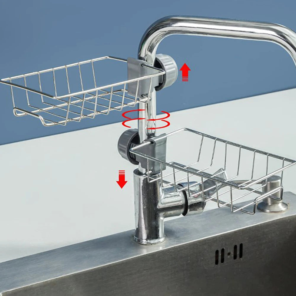 Organizador Flexible para Fregadero | Soporte para Esponja y Jabón