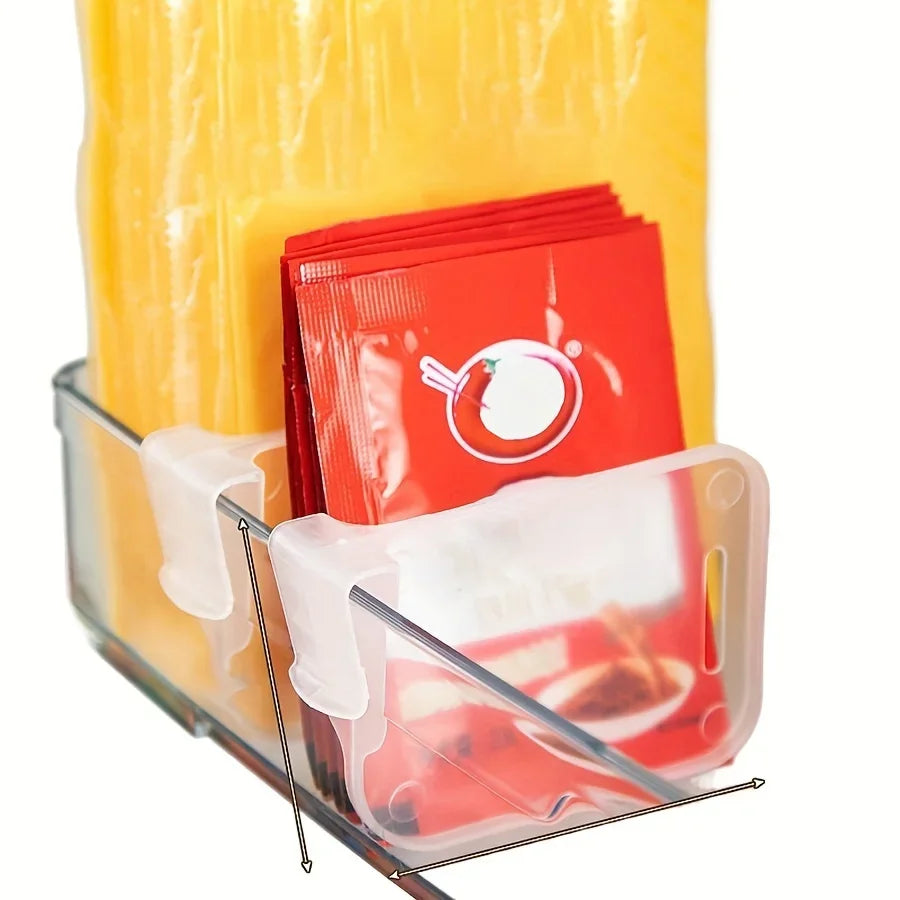 Organizadores Transparentes para Refrigerador | Set de 10, 15 o 20 Piezas