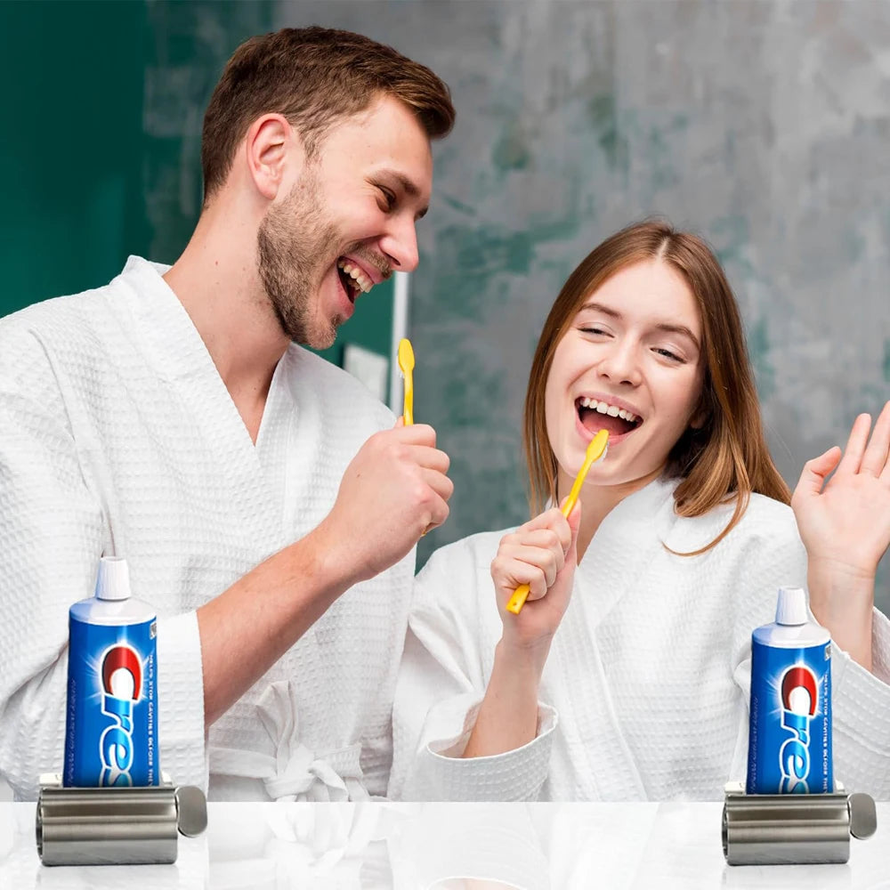 Exprimidor de Pasta Dental de Acero Inoxidable | Aprovecha Cada Gota
