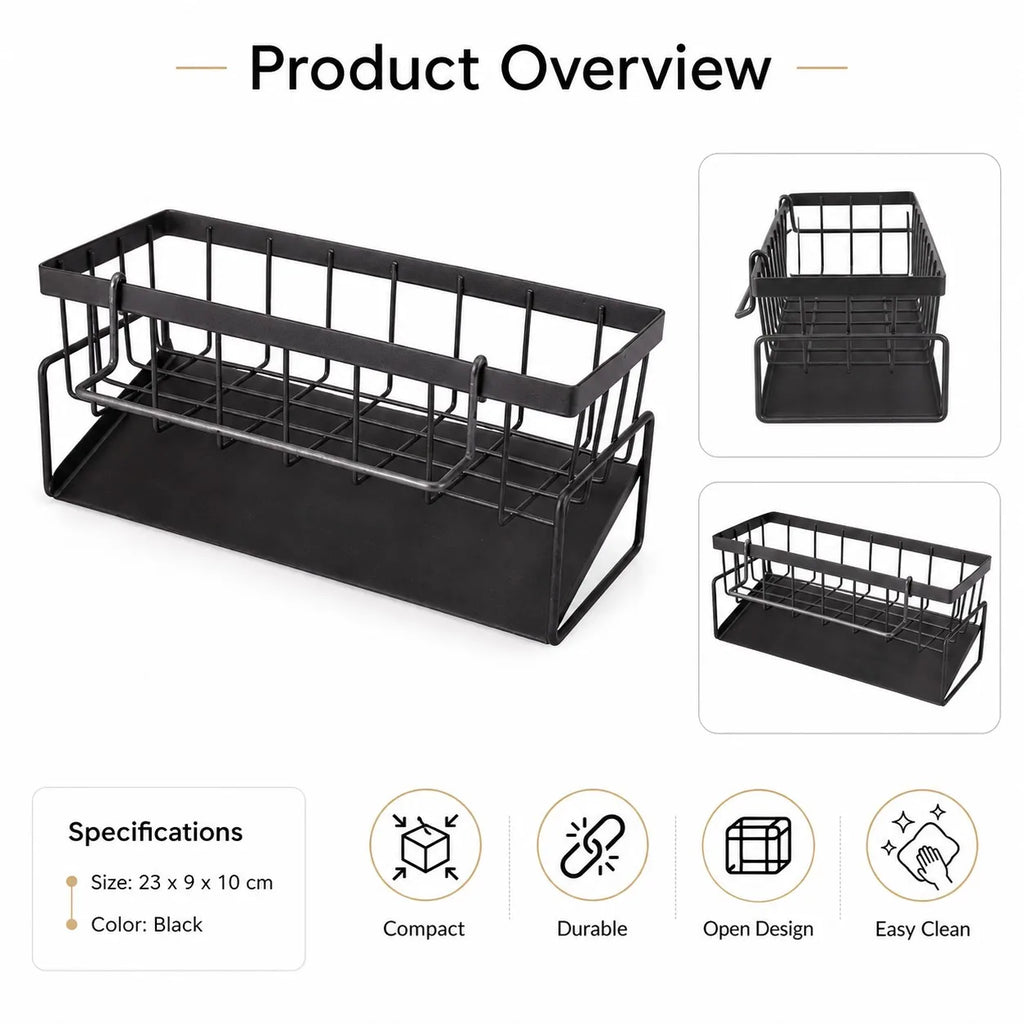 Organizador Flexible para Fregadero | Soporte para Esponja y Jabón