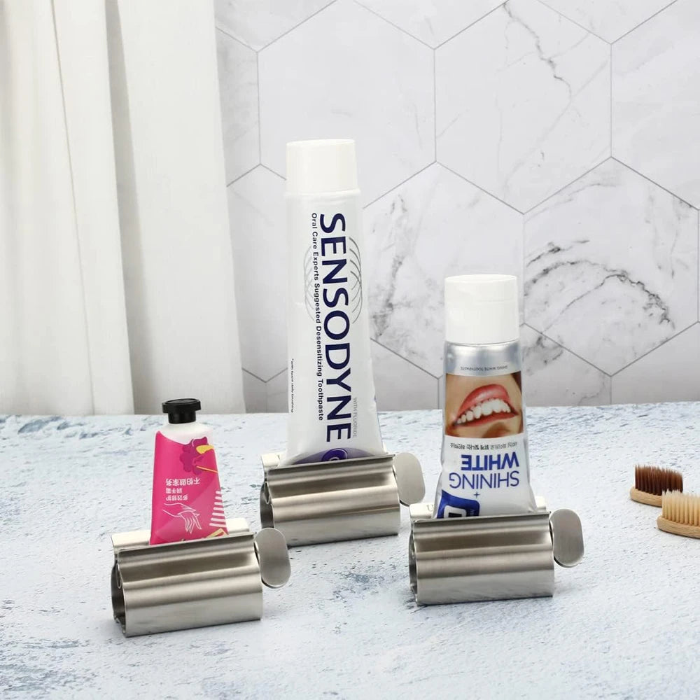 Exprimidor de Pasta Dental de Acero Inoxidable | Aprovecha Cada Gota