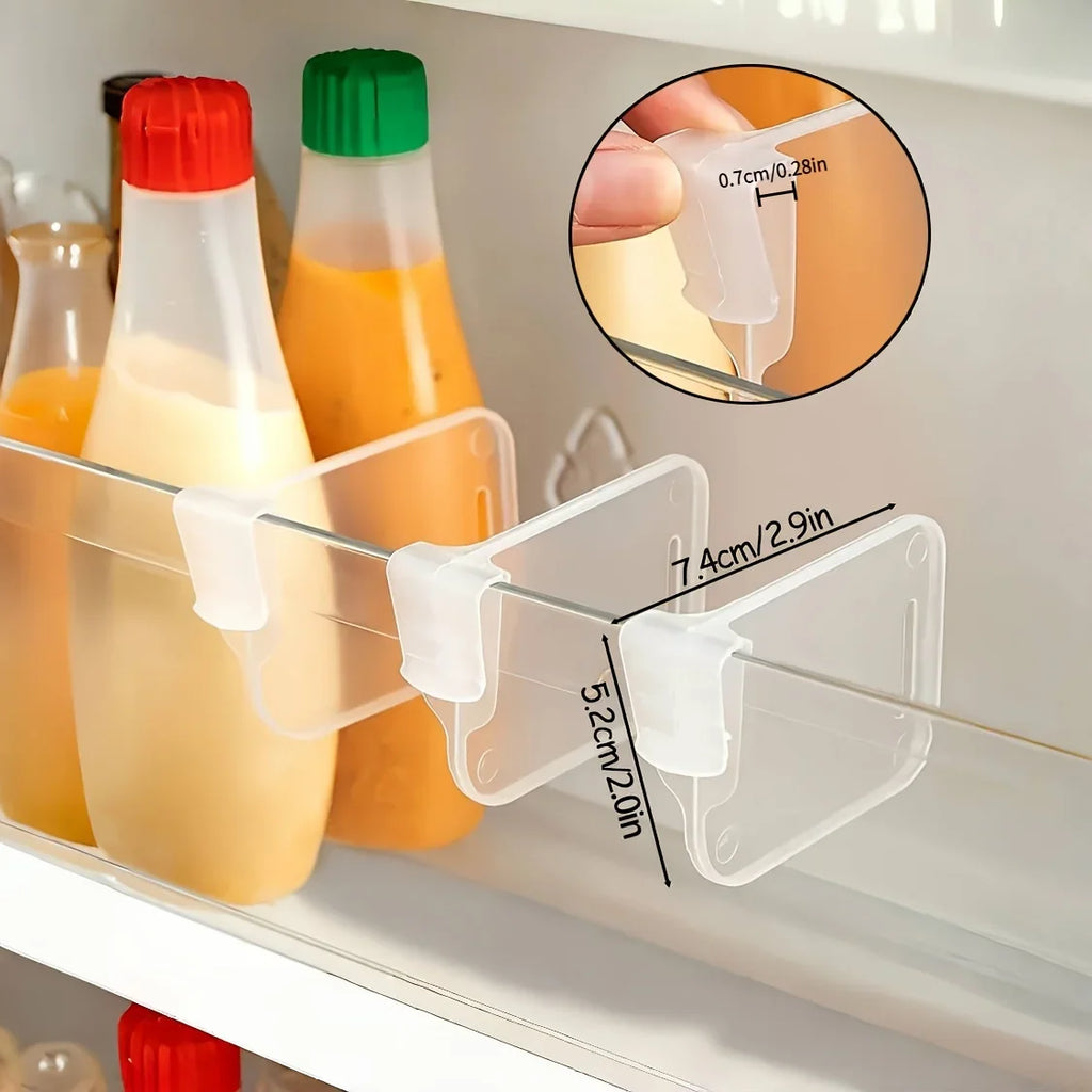 Organizadores Transparentes para Refrigerador | Set de 10, 15 o 20 Piezas