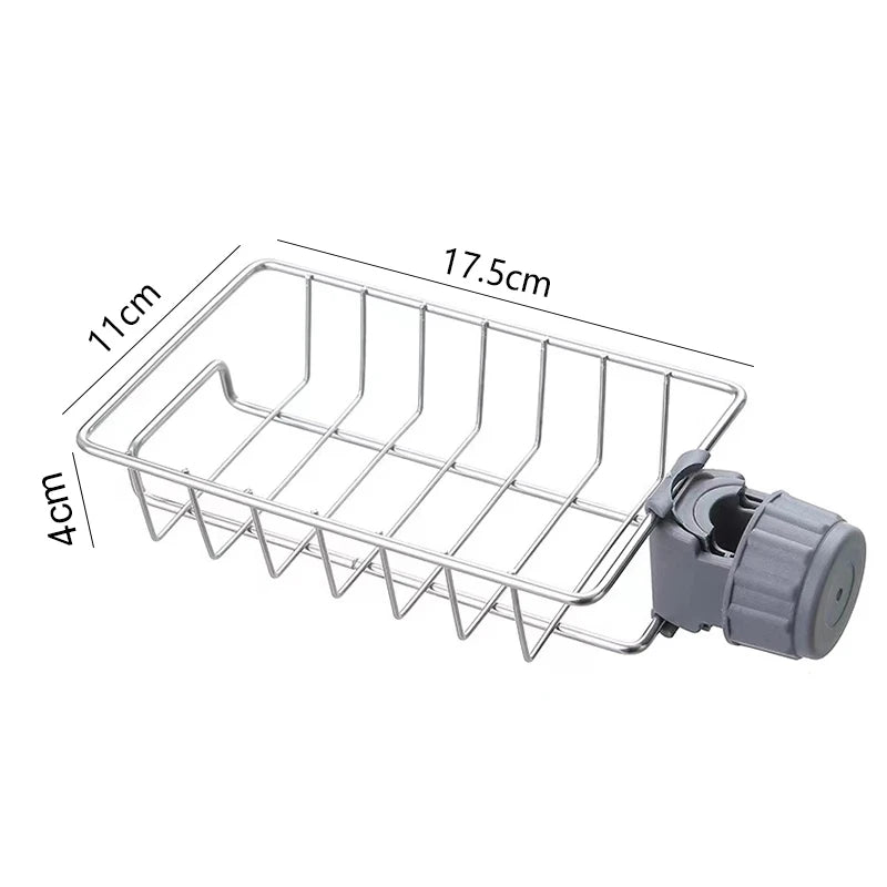 Organizador Flexible para Fregadero | Soporte para Esponja y Jabón