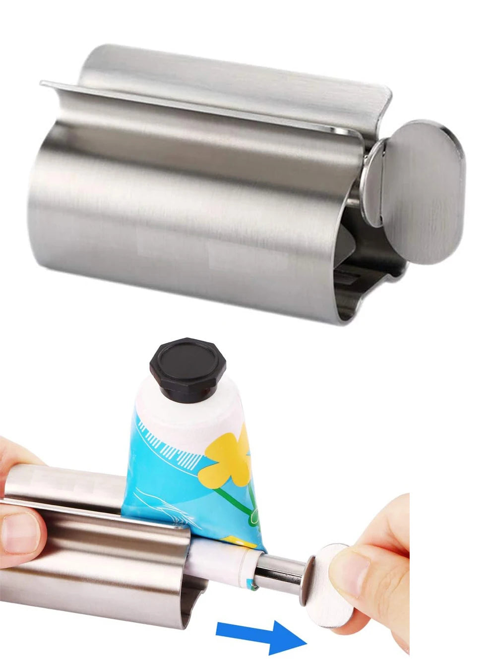 Exprimidor de Pasta Dental de Acero Inoxidable | Aprovecha Cada Gota