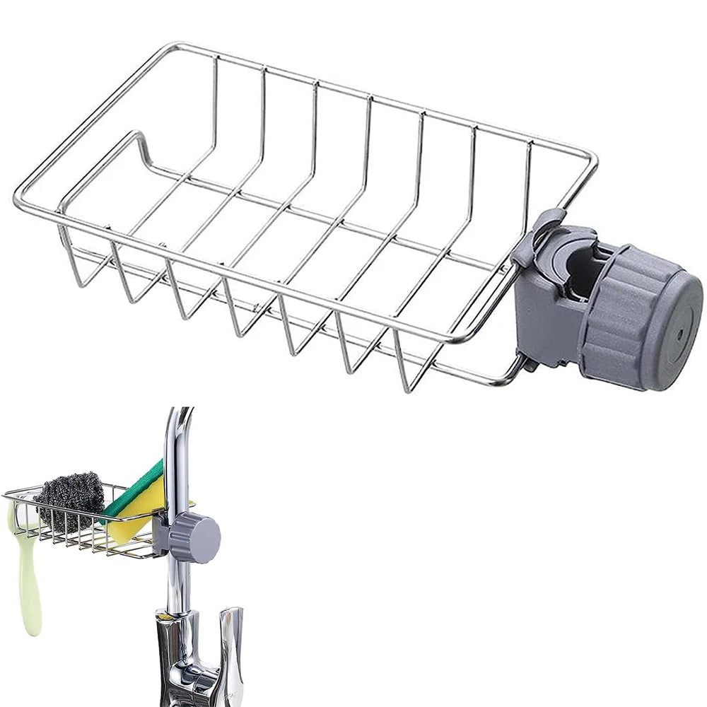 Organizador Flexible para Fregadero | Soporte para Esponja y Jabón