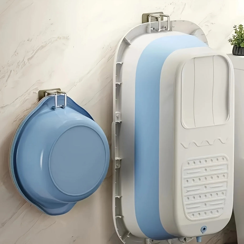 Gancho Adhesivo de Acero Inoxidable | Organizador Multifuncional para Baño y Cocina
