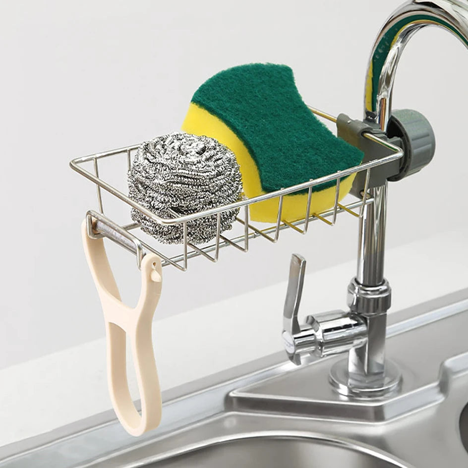 Organizador Flexible para Fregadero | Soporte para Esponja y Jabón