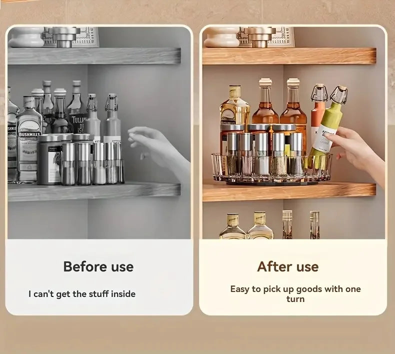 Organizador Giratorio de Especias 360° para Cocina