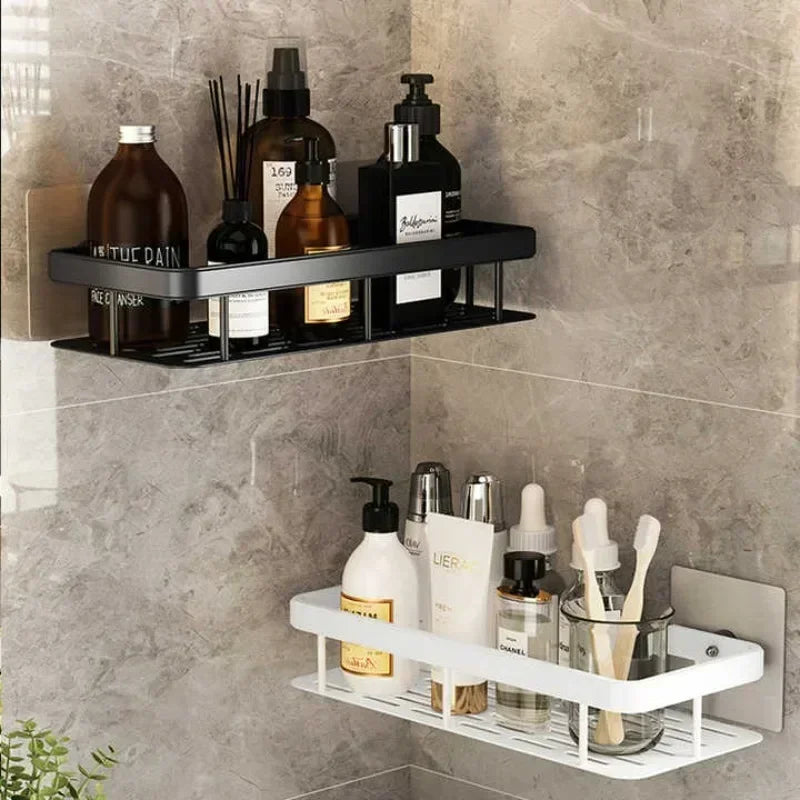 Repisa de Aluminio para Baño y Cocina | Organizador de Pared