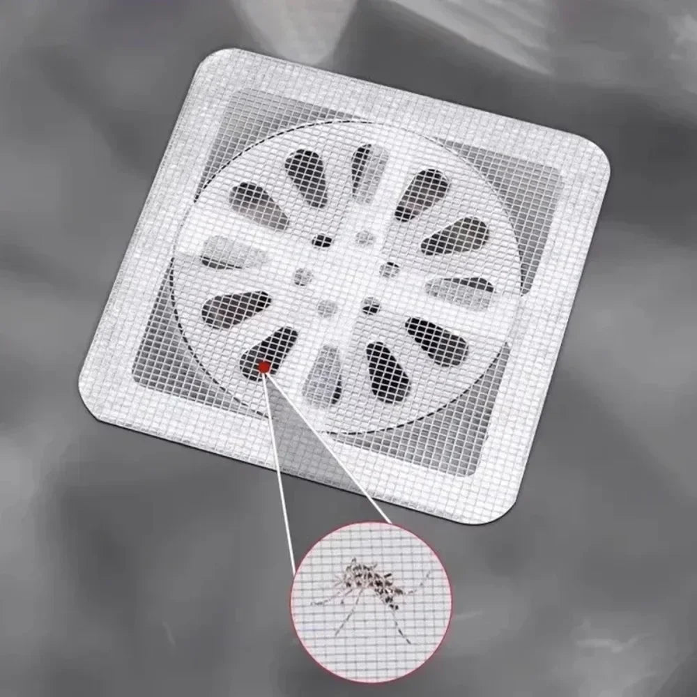 Recogedor Desechable de Pelo para Desagüe de Ducha (50 Piezas)