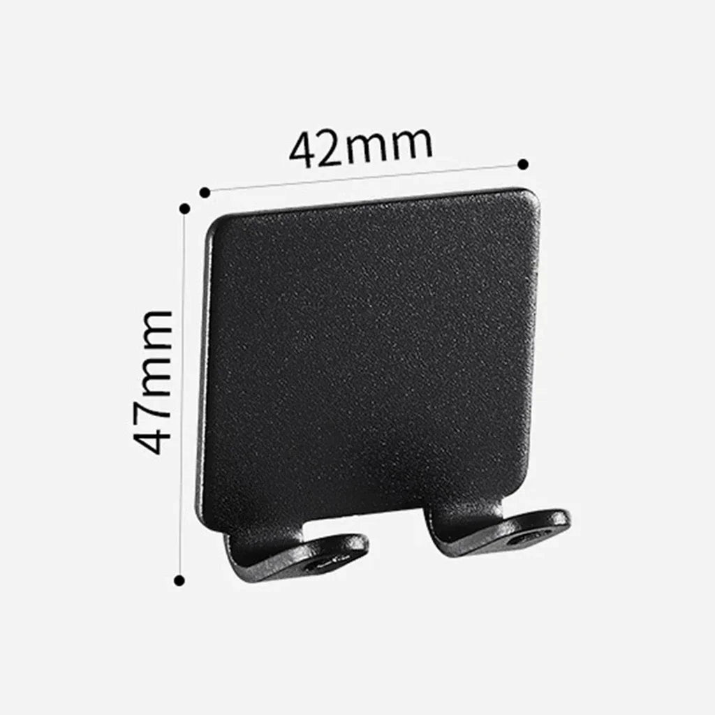 Soporte Adhesivo de Acero Inoxidable para Maquinilla de Afeitar | 1 o 2 Piezas
