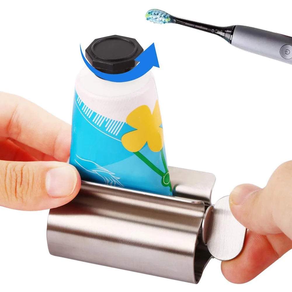 Exprimidor de Pasta Dental de Acero Inoxidable | Aprovecha Cada Gota