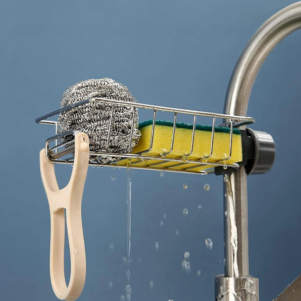 Organizador Flexible para Fregadero | Soporte para Esponja y Jabón