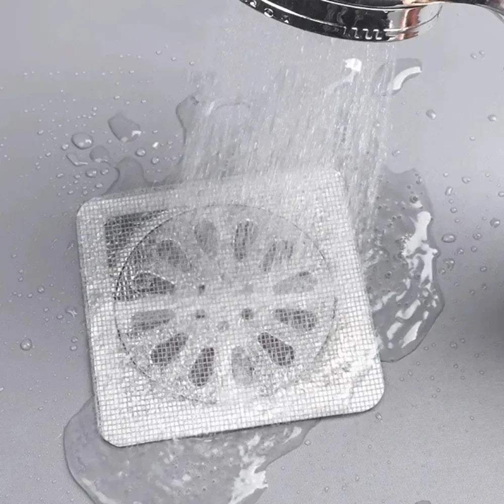 Recogedor Desechable de Pelo para Desagüe de Ducha (50 Piezas)