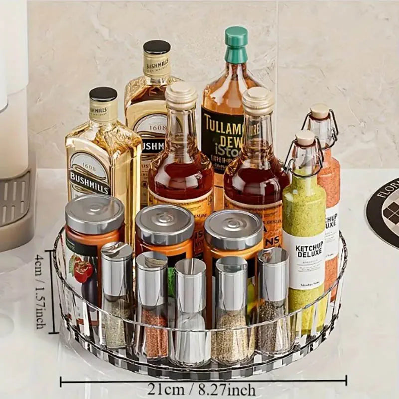 Organizador Giratorio de Especias 360° para Cocina
