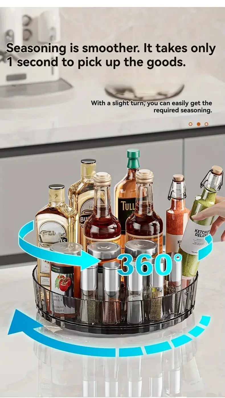 Organizador Giratorio de Especias 360° para Cocina